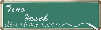 Tino Hasch Visitenkarte